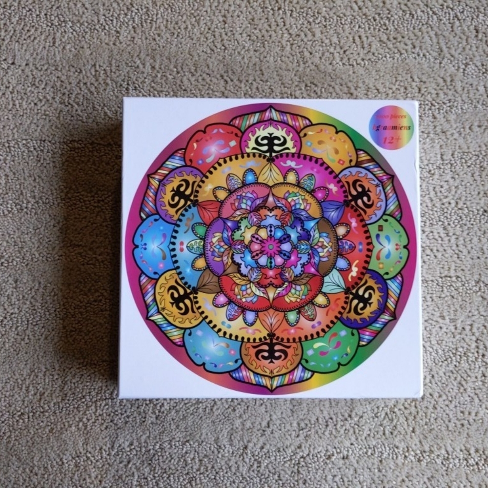 Flowers in Flower Puzzle - 1000 pieces